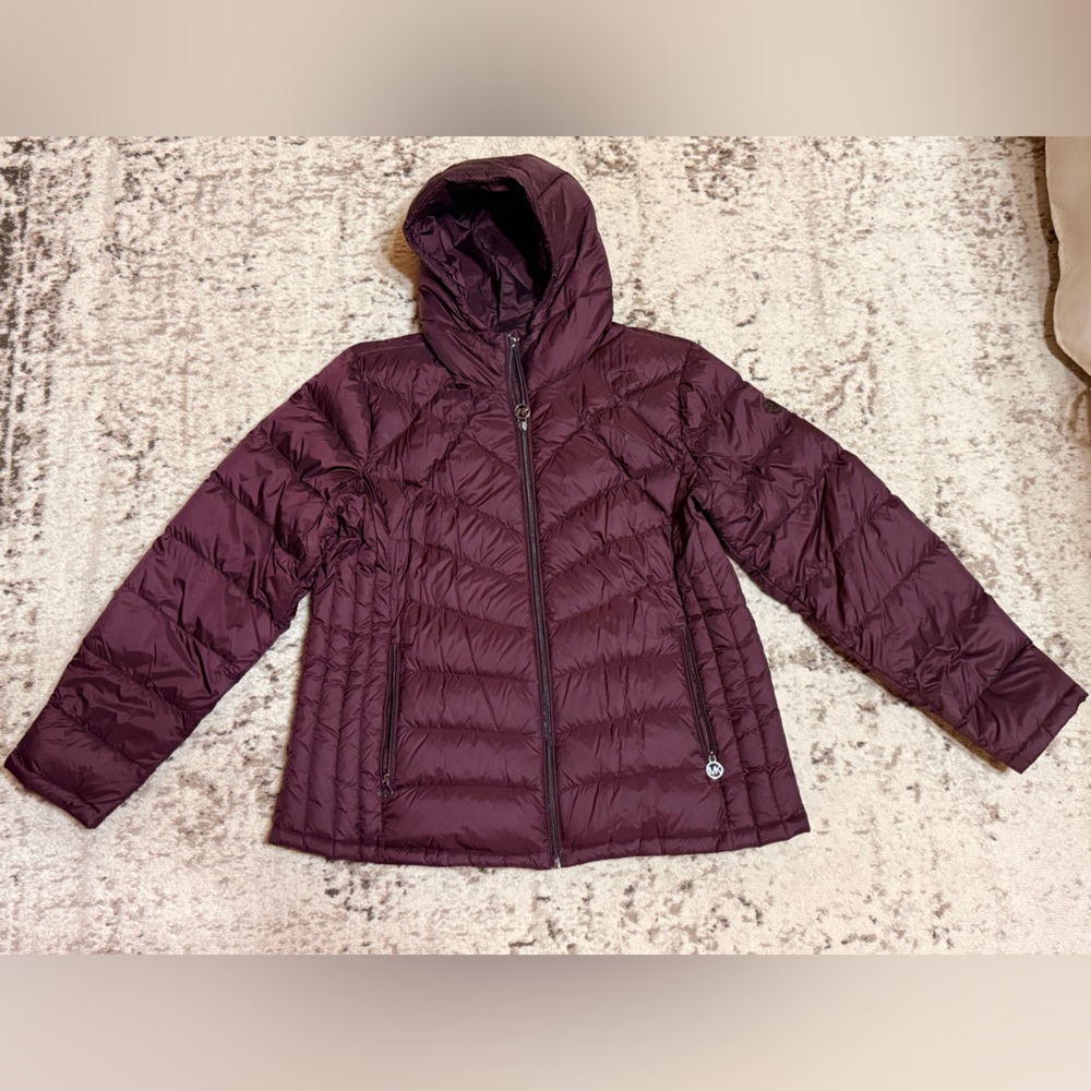 MICHAEL Michael Kors light weight down fill jacket Sz XL